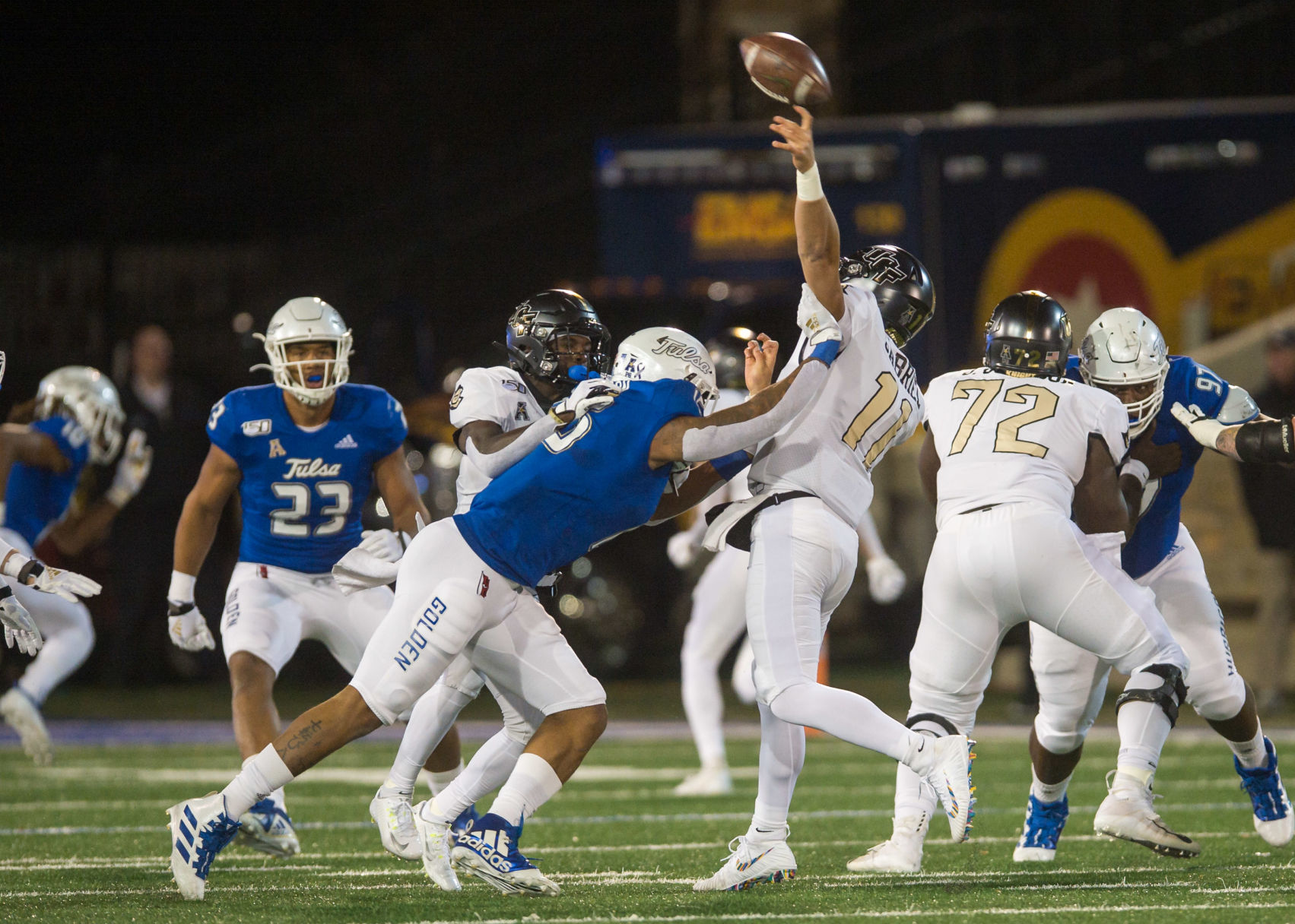 For the first time, a group Montgomery assembled will be honored at TU's Senior Night